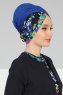Fiona - Blauw Galaxy Katoen Turban