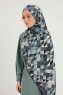 Banou - Indigo Gevormd Hijab