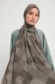 Nurgul - Taupe Gevormd Hijab