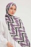 Tansu - Purper Gevormd Hijab