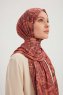 Gulya - Baksteenrood Gevormd Hijab