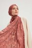 Gulya - Baksteenrood Gevormd Hijab