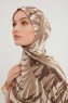 Ezmeray - Taupe Gevormd Hijab