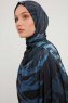 Ezmeray - Marineblauw Gevormd Hijab