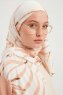 Ezmeray - Beige Gevormd Hijab
