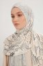 Fadime - Blauw Gevormd Hijab