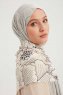 Fadime - Blauw Gevormd Hijab
