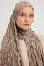 Hafiz - Lichtbruin Gevormd Hijab