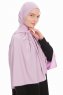 Farah - Lichtpaars Jersey Hijab