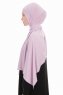 Farah - Lichtpaars Jersey Hijab