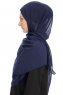 Chiffon Hijab - Marineblauw