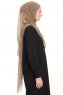 Chiffon Hijab - Donker Taupe