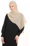 Chiffon Hijab - Licht Taupe