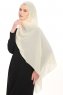 Chiffon Hijab - Licht Beige