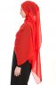 Chiffon Hijab - Rood