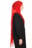 Chiffon Hijab - Rood
