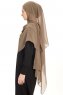 Chiffon Hijab - Taupe