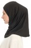 Yazmin - 4-Deli Zwart Amira Hijab Ready To Wear