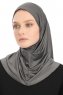 Yazmin - Donker Grijs Amira Hijab Ready To Wear