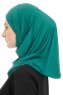 Yazmin - Donkergroen Amira Hijab Ready To Wear