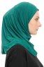 Yazmin - Donkergroen Amira Hijab Ready To Wear