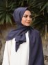 Alida - Anthracite Katoenen Hijab - Mirach