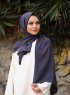 Alida - Anthracite Katoenen Hijab - Mirach