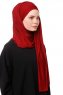 Asya - Bordeaux Praktisch Viscose Hijab