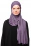Asya - Purper Praktisch Viscose Hijab