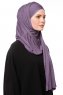 Asya - Purper Praktisch Viscose Hijab