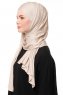 Asya - Licht Taupe Praktisch Viscose Hijab