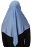 Ava - Indigo Al Amira One-Piece Hijab - Ecardin