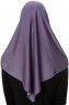 Ava - Purper Al Amira One-Piece Hijab - Ecardin