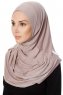 Ava - Steen Grijs Al Amira One-Piece Hijab - Ecardin
