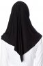 Ava - Svart Al Amira One-Piece Hijab - Ecardin