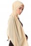 Ayla - Beige Chiffon Hijab
