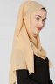 Ayla Gold Chiffon Hijab Sjal 300417c
