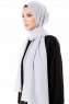 Ayla - Lichtgrijs Chiffon Hijab