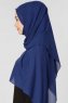 Ayla Mörk Marinblå Chiffon Hijab Sjal 300404d