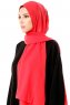 Ayla - Rood Chiffon Hijab