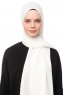 Aylin - Creme Medine Silk Hijab - Gülsoy