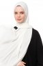 Aylin - Creme Medine Silk Hijab - Gülsoy