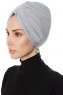 Aynur - Lichtgrijs Turban