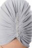Aynur - Lichtgrijs Turban