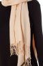 Aysel - Licht Beige Pashmina Hijab - Gülsoy