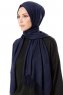 Aysel - Marineblauw Pashmina Hijab - Gülsoy