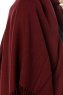 Aysel - Donker Bordeaux Pashmina Hijab - Gülsoy