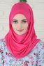 Wilda - Fuchsia Katoenen Hijab