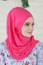 Wilda - Fuchsia Katoenen Hijab