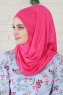 Wilda - Fuchsia Katoenen Hijab